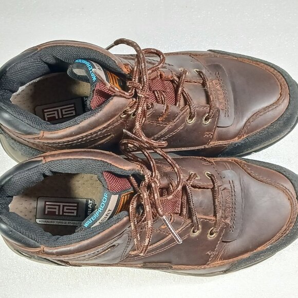 Ariat Terrain H2O Waterproof Leather Hiking Boots Women's 6.5 B Excellent Cond - Picture 8 of 16